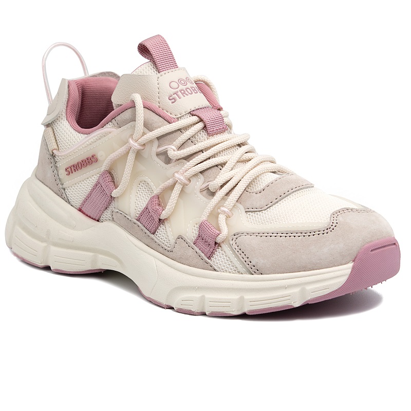 Кроссовки Strobbs женские F7471-16 бежевые