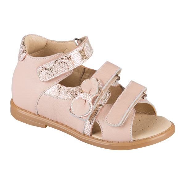 Сандали ортопедические Твики для девочек TW-133 бежевый/белый