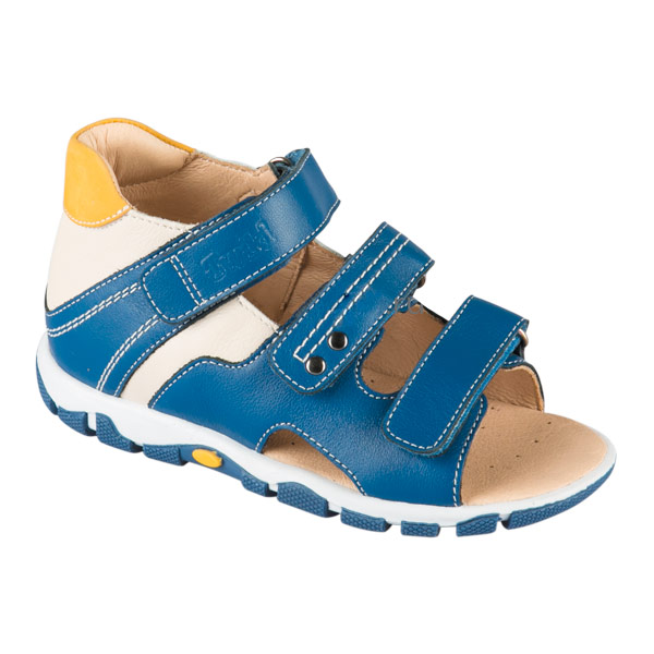 Сандали ортопедические Твики для мальчиков TW-132 синий/бежевый