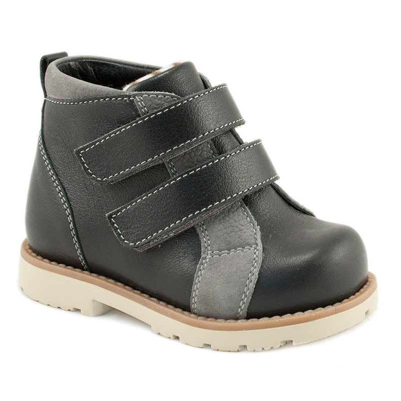 Ботинки Мега Ортопедик утепленные для мальчиков 301 38-12 черные