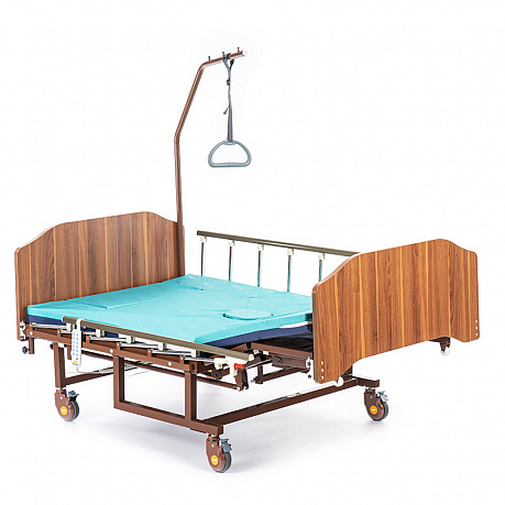 Кровать электрическая Met с переворотом и туалетом Revel XL ширина 120 см. Изображение 7 из 12