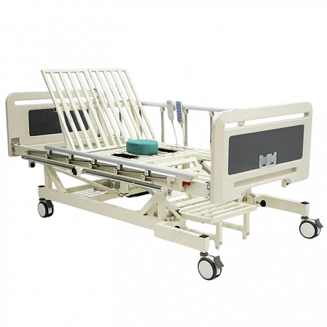 Кровать-вертикализатор электрическая Met четырёхсекционная с функцией переворачивания и туалетом Lift Up. Изображение 3 из 5