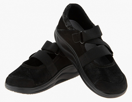 Полуботинки ортопедические Сурсил-Орто женские 200122 черные. Изображение 2 из 2