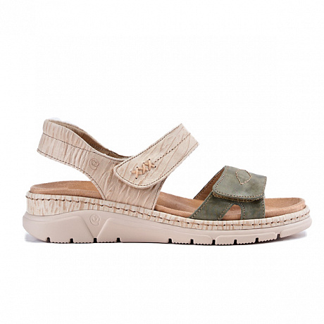 Сандалии Suave Mostar женские 12500T-1K66,3144 бежевые. Изображение 2 из 4