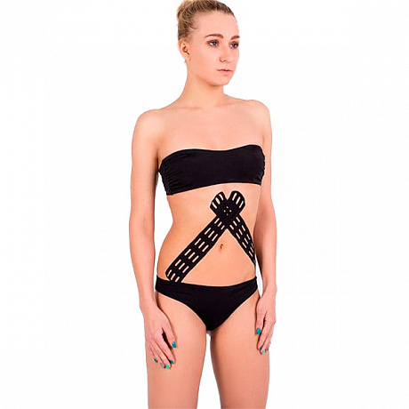 Кинезио тейп Bio Balance Tape Lymph 5см х 5м розовый. Изображение 3 из 3