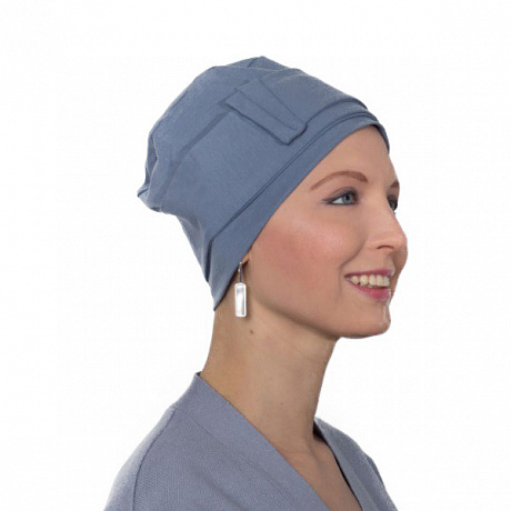 Убор головной Golova Бохо 58-22-O-IND индиго. Изображение 2 из 3